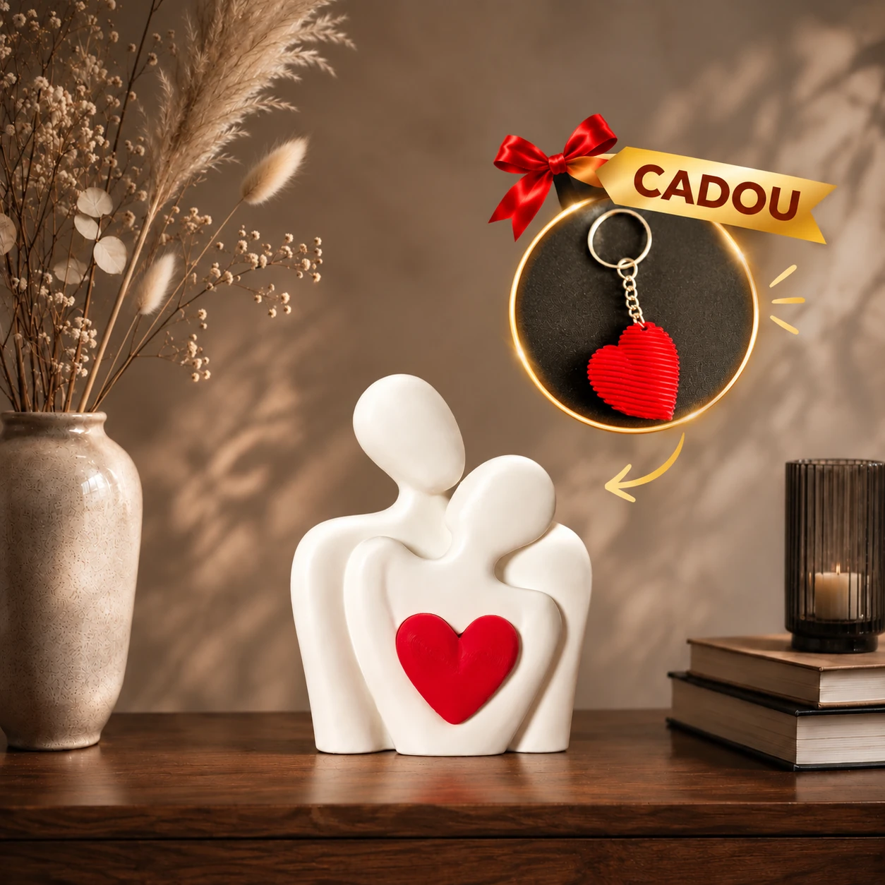 Cuplu Îndrăgostiți + Cadou
